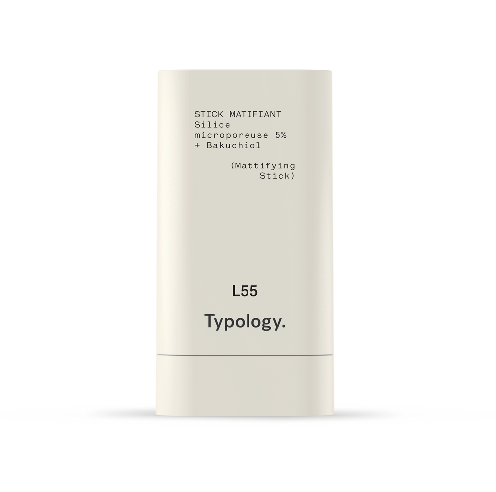 Mattifying Face Stick 5% Microporous Silica + Bakuchiol — Typology