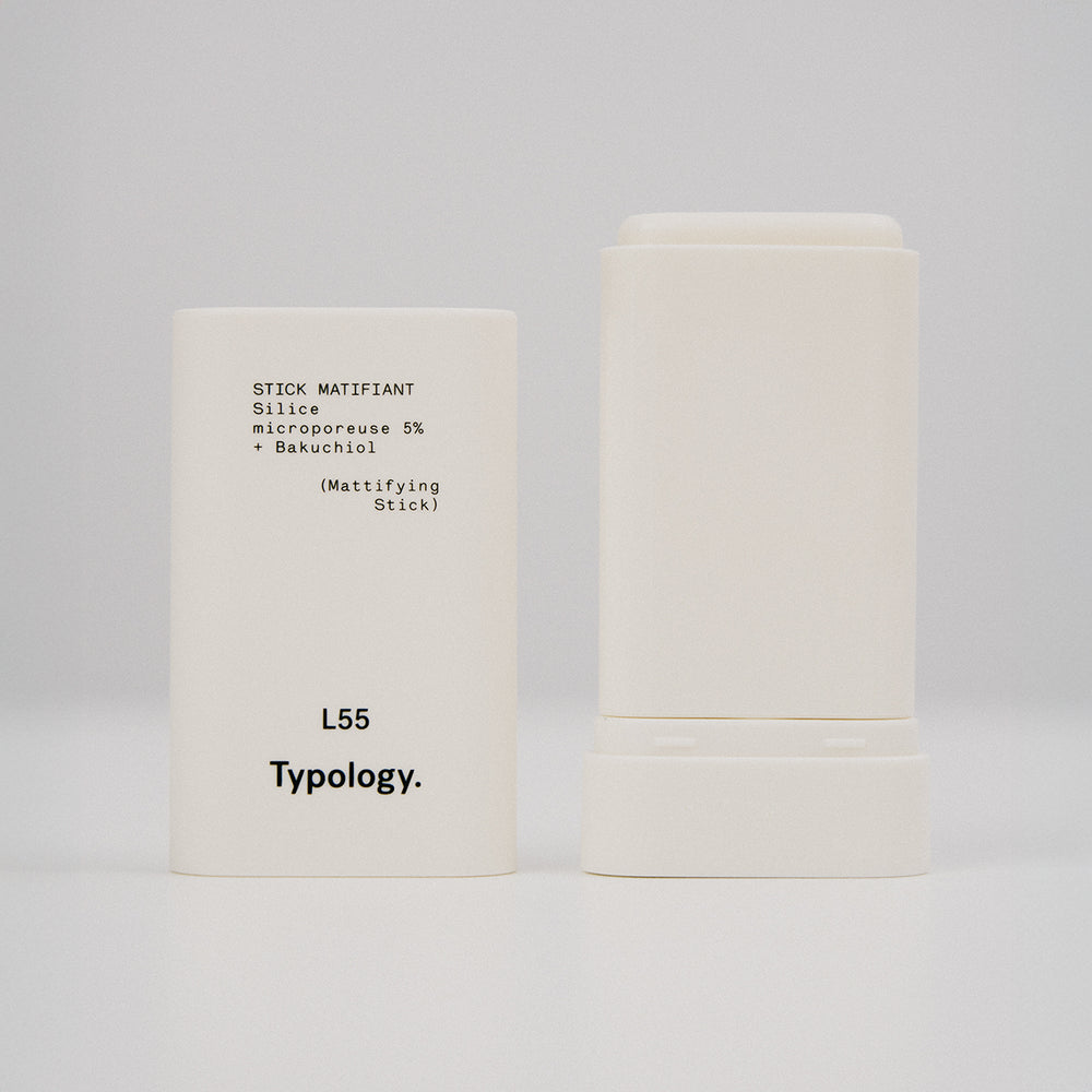 Mattifying Face Stick 5% Microporous Silica + Bakuchiol — Typology