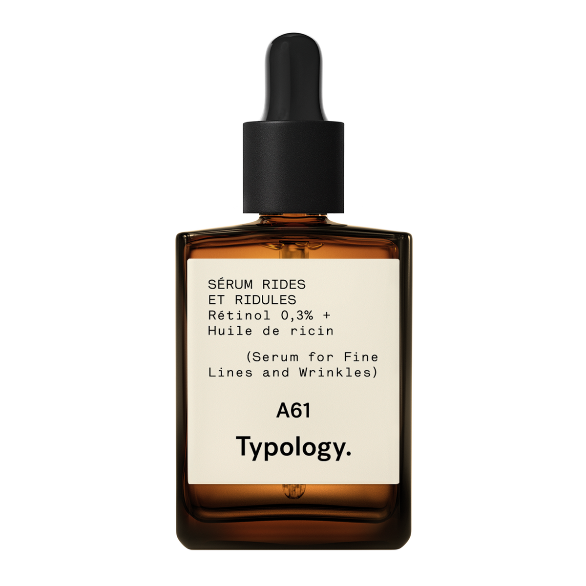 Serum for Fine Lines and Wrinkles 0.3% Retinol + Castor Oil — Typology